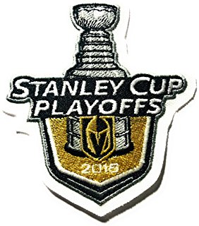 2018 stanley cup playoffs patch golden knights puck style stanley cup las vegaspre-0